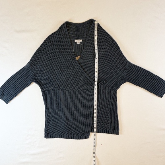 Pure J.Jill Women Size XS PETITE Cardigan Sweater Knit Safety Pin Closure NWT$99 - Picture 6 of 16